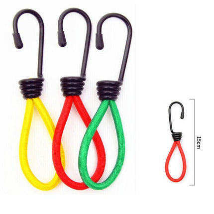 3 -12 X Antislip Stretch Latex Tent Peg Hook Camping Accessories Rope Outdoor AU - Aimall