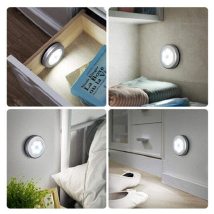 LED Motion Sensor Night Light Indoor Outdoor Battery Operated Stairs Hallway AU - Aimall