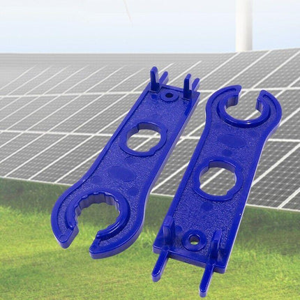 2PCS MC4 Spanners Solar Panel Pair Tool Disconnect Connector Open End Wrench AU - Aimall