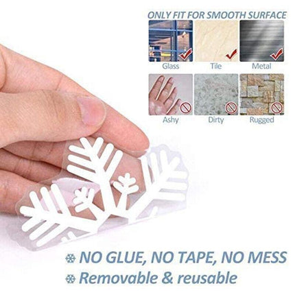 Christmas Window Glass Sticker Decal Mural Home Decoration Wall Stickers Wall AU - Aimall
