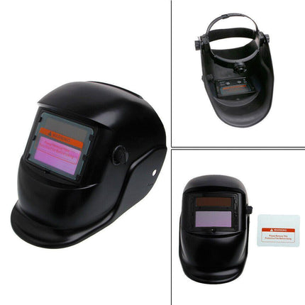 Auto Darkening Solar Welding Helmet Mask Arc Tig Mig Skull Welder Machine AU - Aimall