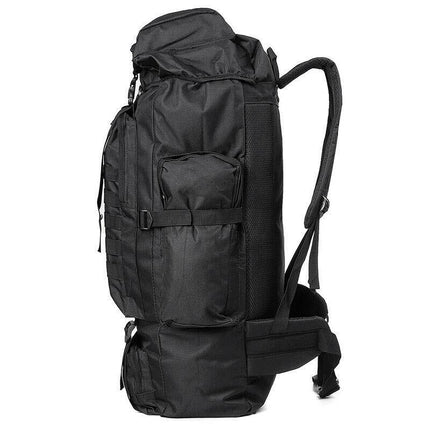 80L Military Tactical Backpack Bag Outdoor Hiking Trekking Camping Rucksack AU - Aimall