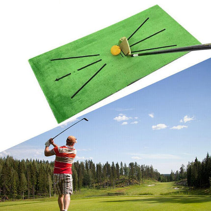 Golf Training Mat for Swing Detection Batting Golf Aid Game Practice Training AU - Aimall