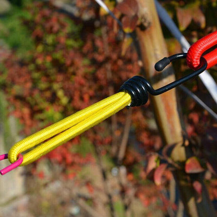 3 -12 X Antislip Stretch Latex Tent Peg Hook Camping Accessories Rope Outdoor AU - Aimall