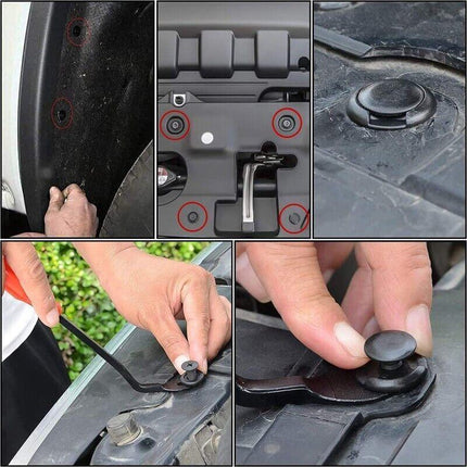 731x Car Trim Body Clips Kit Rivets Retainer Auto Panel Bumper Plastic Fastener - Aimall