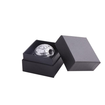 Metal Zinc Alloy Herb Grinder Hand Muller Smoke Crusher Spice Aluminum Wtih Box - Aimall