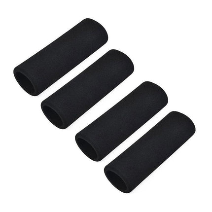 4PCS Motorbike Motorcycle Slip-On Foam Anti Vibration Comfort Handlebar Cover - Aimall