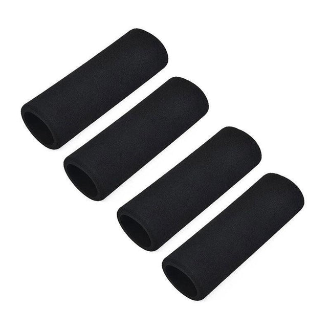 4PCS Motorbike Motorcycle Slip-On Foam Anti Vibration Comfort Handlebar Cover - Aimall