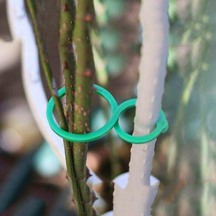 100pcs Garden Plant Clip Reusable Fruits Tomato Vine Grow Support Holder Straps - Aimall