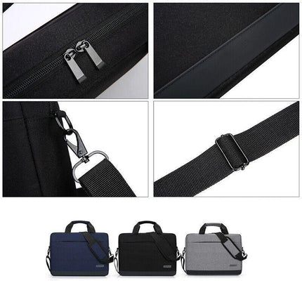 Laptop Sleeve briefcase Carry Bag for Macbook Dell Sony HP Lenovo 14" 15.6" inch - Aimall