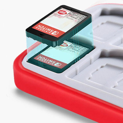 24in1 Magnetic Game Card Case Cover Storage Box Holder For Nintendo Switch /Lite - Aimall