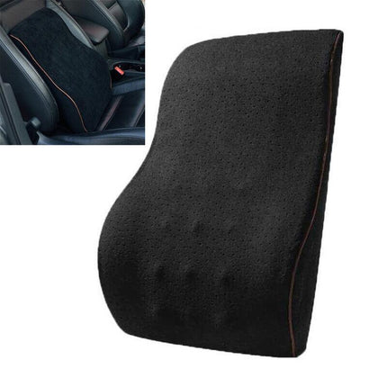 Memory Foam Lumbar Back Support Cushion Seat Waist Back Pillow Home Car Office - Aimall