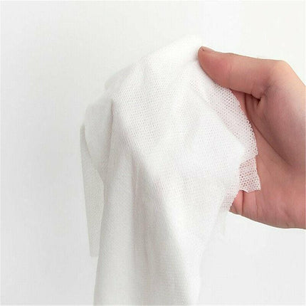 UP 100PCS Disposable Cotton Compressed Washcloth Face Towel Wet Wipe travel AU - Aimall