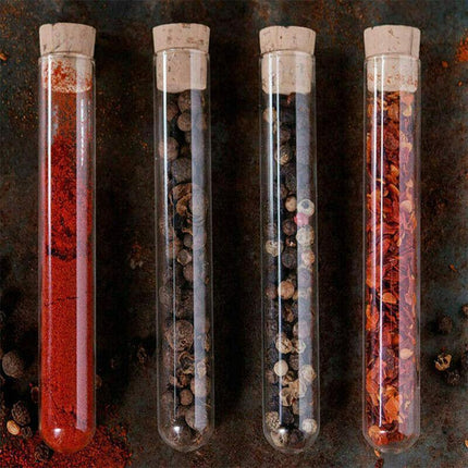 50/100X Clear Plastic Test Tube With Wooden Cork Stopper Wedding Favors Bottles - Aimall