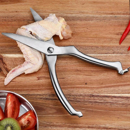Knives Kitchen Shears Stainless Steel Poultry Fish Chicken Bone Kitchen Scissors - Aimall