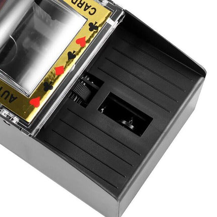2 Deck Automatic Card Shuffler Poker Cards Shuffling Machine Casino Playing Game - Aimall