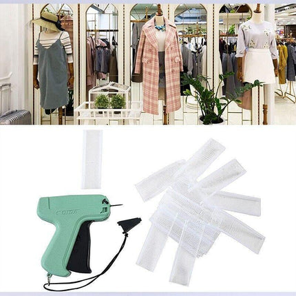 Clothes Garment Price Label Tagging Tags Gun Machine+1000 Glue Needles+5 Needles - Aimall
