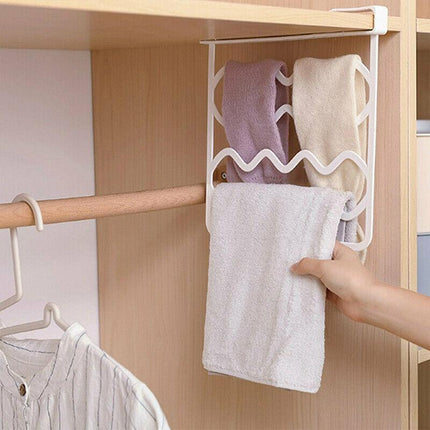 NEW 4PCS Closet Organizer Shelf Divider Clothing Rack Wardrobe Division Board AU - Aimall