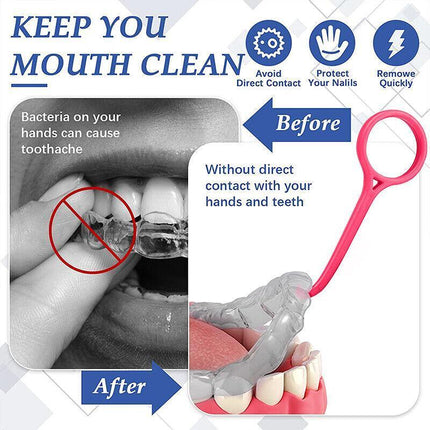 5PCS Aligner Removal Tool Invisible Braces Extractor Tooth Hook for Adult Child - Aimall