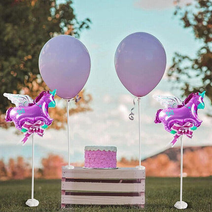 6-24PCS Balloon Stand Base Holder Shower Kids Birthday Wedding Party Table Decor - Aimall