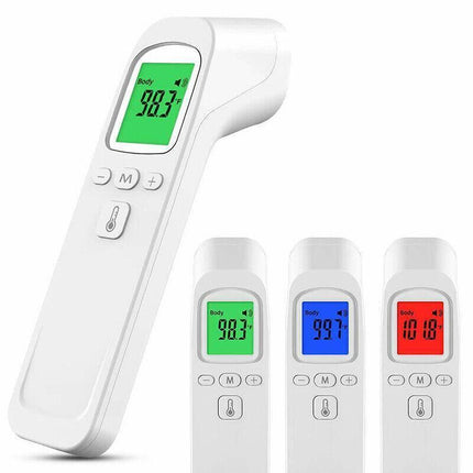 Non Touch Infrared Temperature Thermometer Digital Forehead Baby Adult Body Gun - Aimall