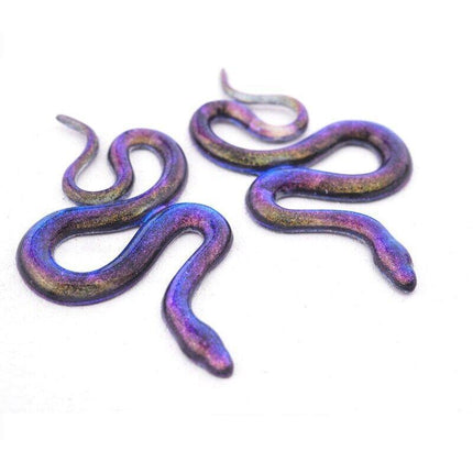 1X Silicone Snake Earring Resin Epoxy Mold Jewelry Pendant Eardrop Casting Mould - Aimall