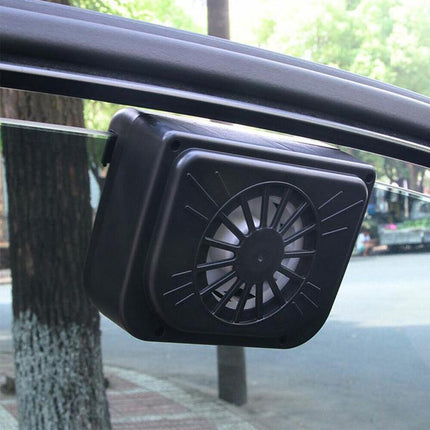 Solar Power Air Vent Vehicle Car Window Fan Auto Ventilator - Aimall