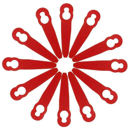 Grass Trimmer Plastic Blades Part Cutter Replace Acc Crop for OZITO Bosh Kuller - Aimall