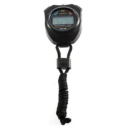 2X Handheld Stop watch Digital Chronograph Sports Counter StopWatch Timer Alarm - Aimall