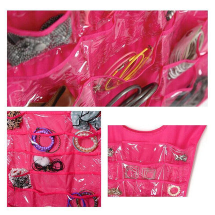 Jewellery Hanger Bags Dress Hanging Jewelry Organiser Earring Display Holder New - Aimall