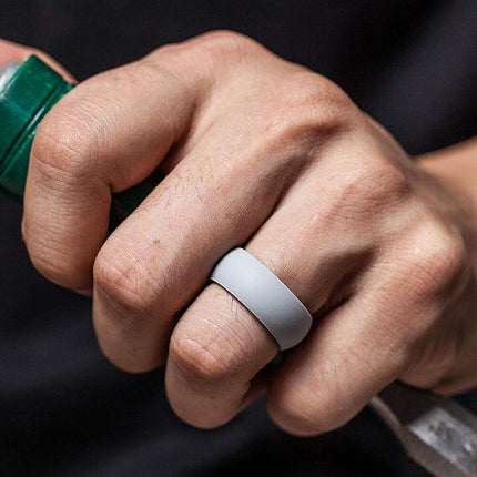 Silicone Rubber Ring Bands 3PCS - Aimall