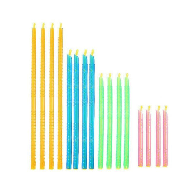 8/16/24PCS Kitchen Sealing Sticks Reusable Clips Bag Sealer Lock Rod Bags Sealer - Aimall