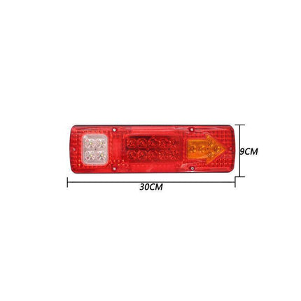 2X LED Tail Lights Stop Reverse Indicator 12V Ute Utv Trailer Caravan Truck Boat - Aimall