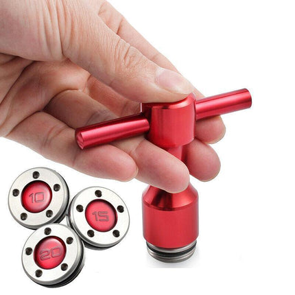 2X 10/15/20g Golf Custom Weights +Wrench For Titleist Scotty Cameron Putters Red - Aimall