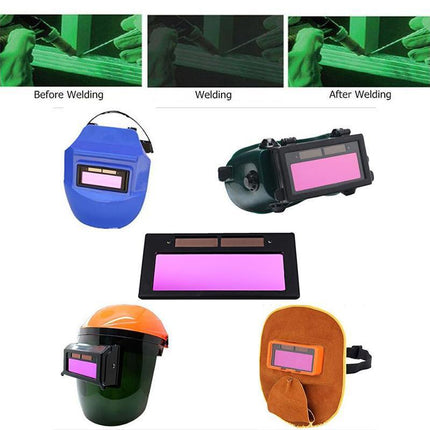 Solar Auto Darkening Welding Lens Welding Helmet Shade Filter For Welding Tool - Aimall