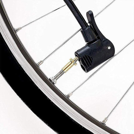26pc Bike Ball Inflator Nozzle Adapter Air Pump Valve Needle Presta Schrader Kit - Aimall