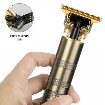 Men's Styling Electric Hair Trimmer Clippers Beard Shaver Cutting Cordless Style - Aimall