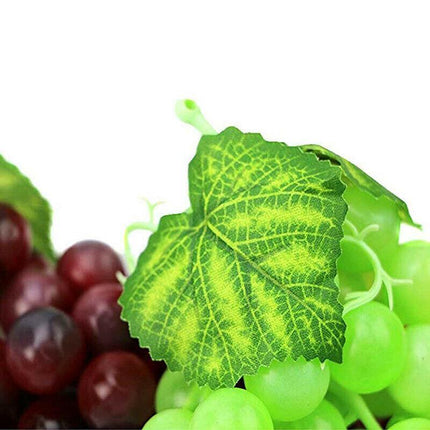 10PCS Bunch Artificial Lifelike Grapes Wedding Decoration Mini Fake Fruit Decor - Aimall