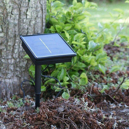 10M 100 LED Solar Powered Ivy Vine Fairy String Lights Garden Outdoor Wall Light - Aimall