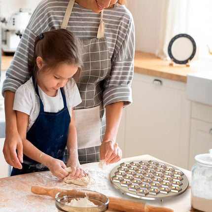 37 Holes Dumpling Mould Aluminum Mold - Aimall