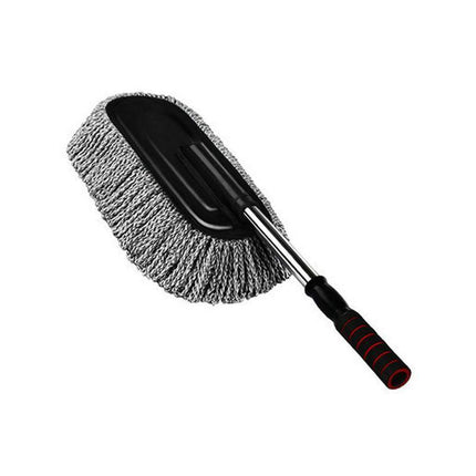 Car Wash Duster Cleaning Microfiber Telescoping Brush Dusting Dust Wax Mop - Aimall