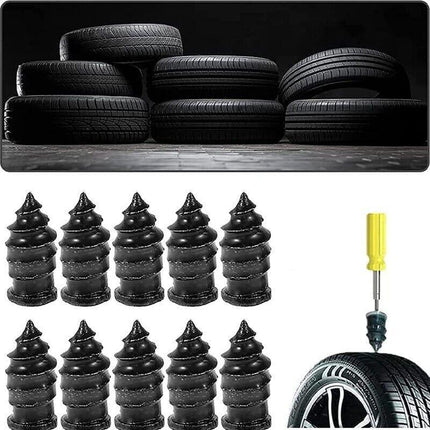 Vacuum Tyre Repair Nail Car Trucks Tire Puncture Repair Tubeless Rubber Nails AU - Aimall