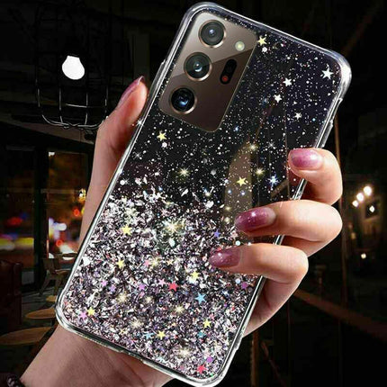 For Samsung Galaxy S20 FE S21 Ultra S20 Shockproof Bling Glitter Soft Case Cover - Aimall