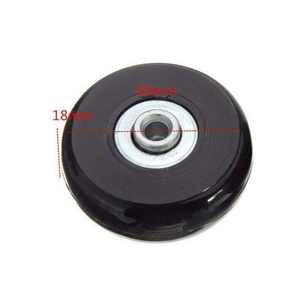 Luggage Suitcase Replacement Wheels Suitcase Repair OD 50mm Axles Deluxe + S'qk - Aimall