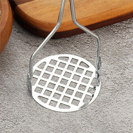 Kitchen Potato Masher Stainless Steel Vegetable Fruit Potatoe Press Crusher Tool - Aimall