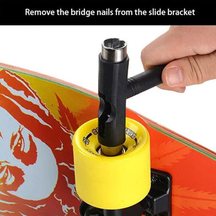 Roller Spanner Tool Skate T-Type Wrench Longboard Skateboard Screwdriver Mini AU - Aimall