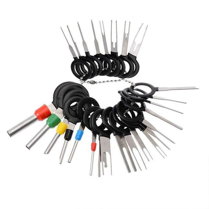 70Pcs Set Pin Ejector Wire Kit Extractor Auto Terminal Removal Connector Tool - Aimall