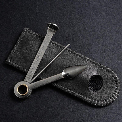 3 in1 Stainless Steel Smoking Tobacco Pipe Cleaner Cleaning Tool Multifunctional - Aimall