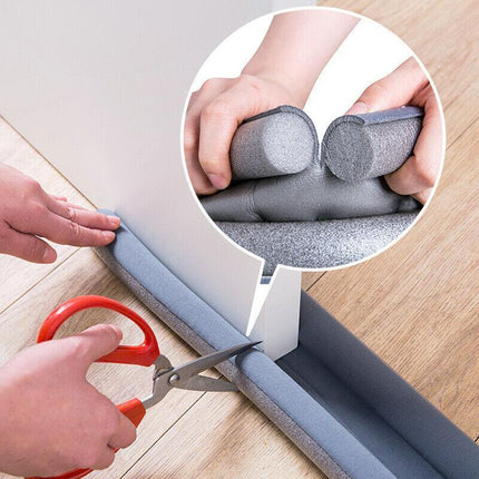 NEW Door Bottom Sealing Strip Guard Wind Dust Threshold Seals Draft Stopper AU - Aimall