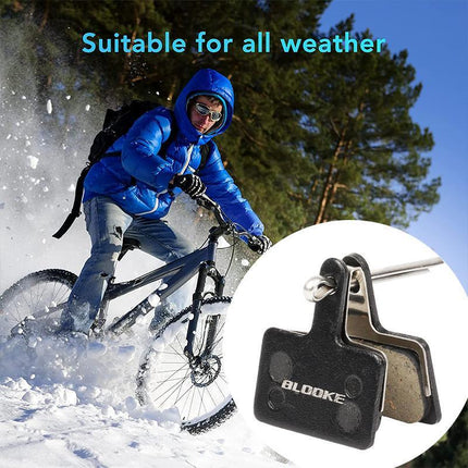4 pairs Mountain Bike Bicycle Disc Brake Pads For Shimano Mechanical/Hydraulic - Aimall